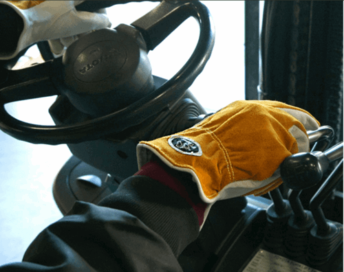 Revco Black Stallion Versatile Grain Cowhide Palm Drivers Glove with Reinforced Palm #97SW